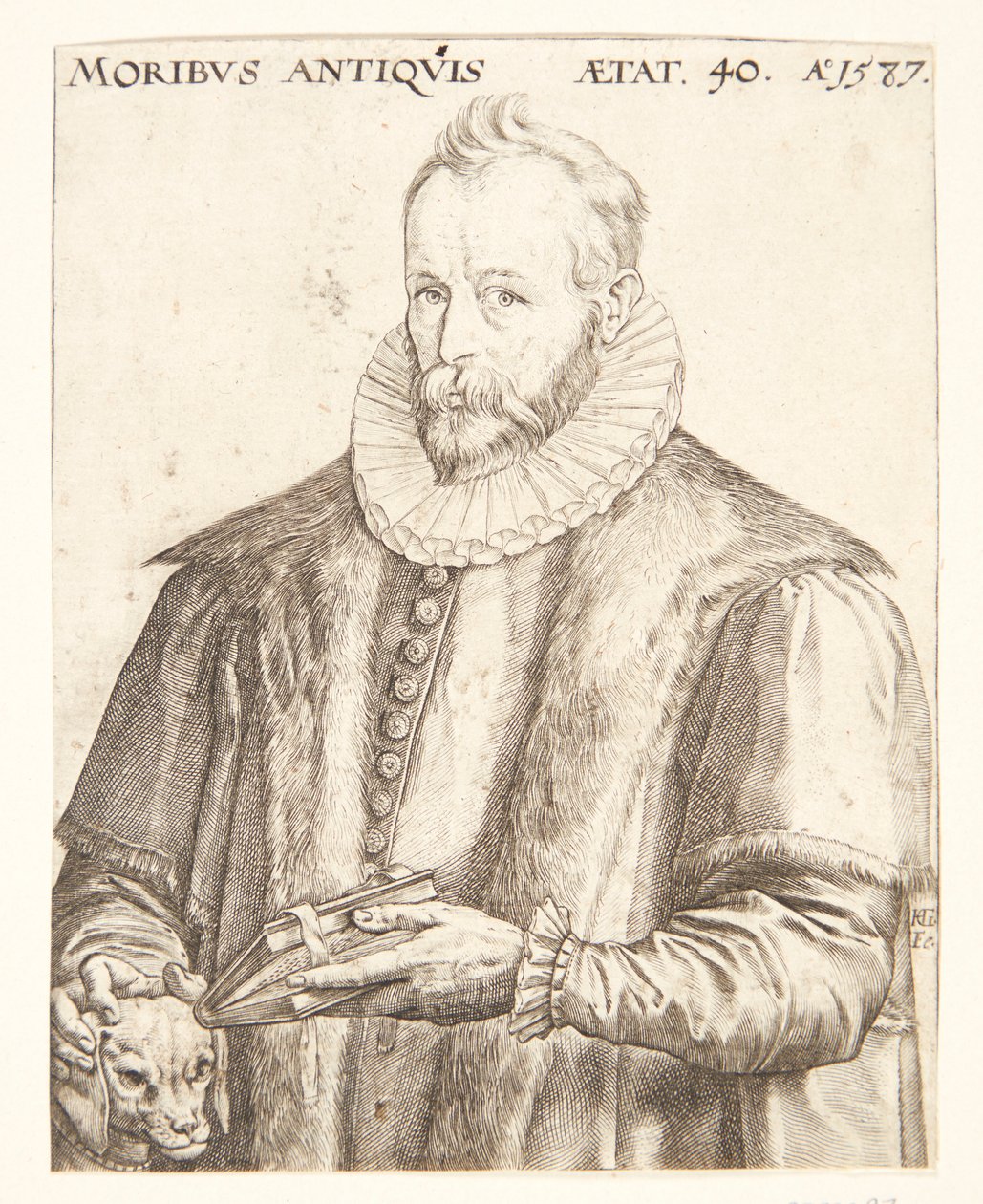 Justus Lipsius od Hendrick Goltzius