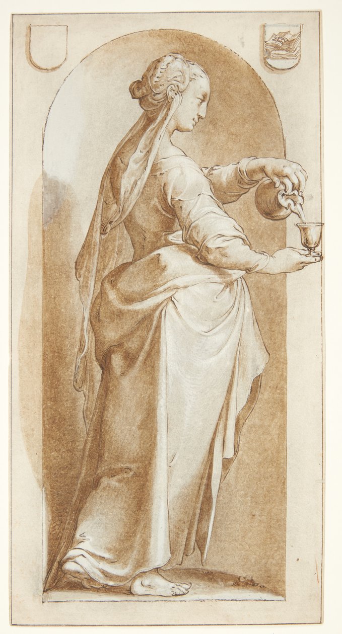 Umírněnost od Hendrick Goltzius