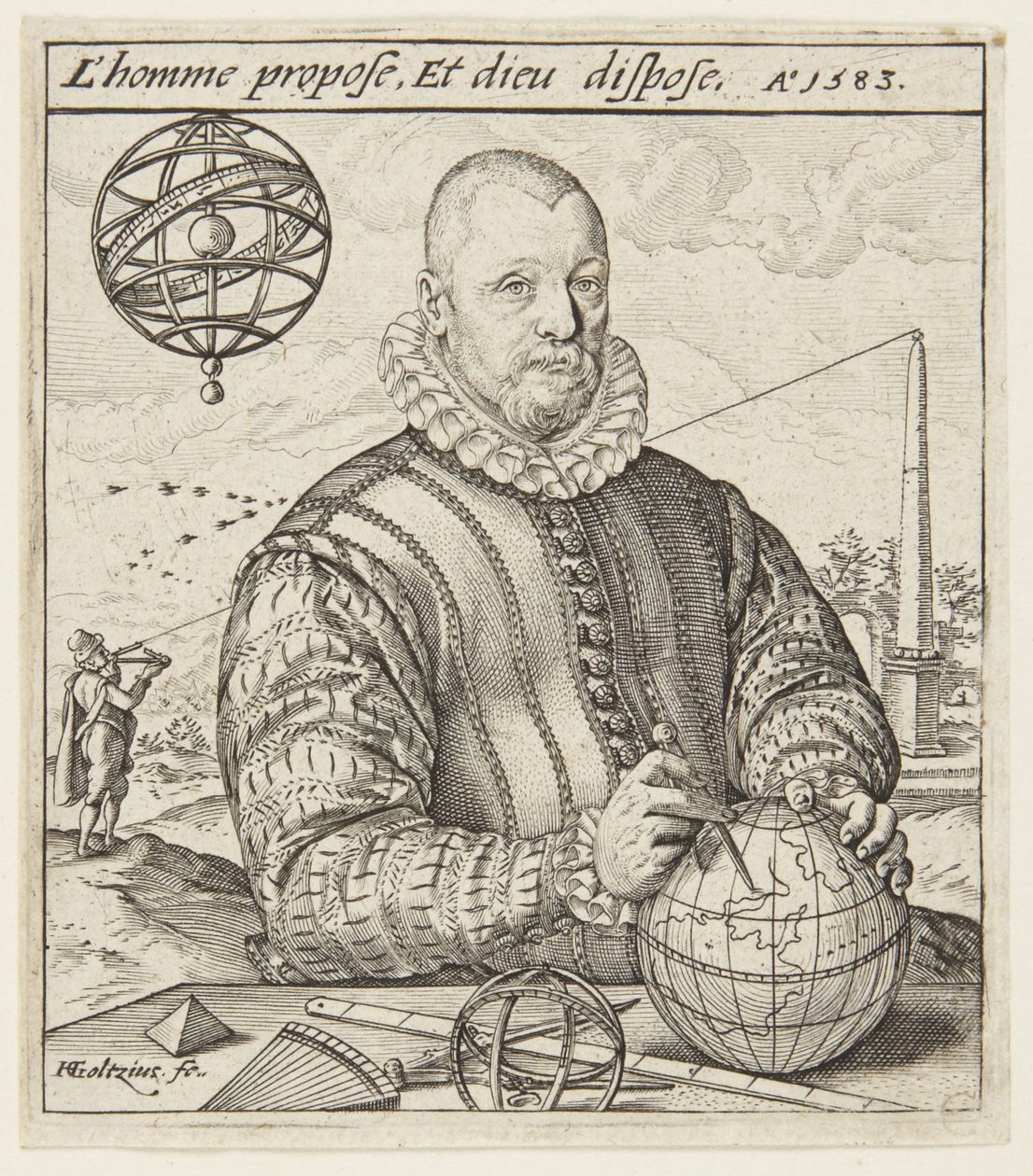 Nicolaus Petri van Deventer od Hendrick Goltzius