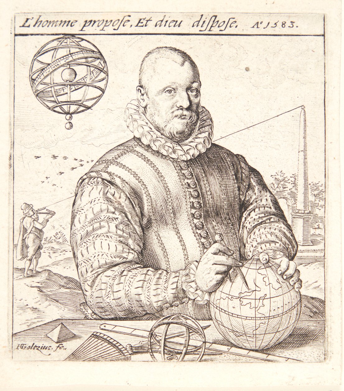 Nicolaus Petri van Deventer od Hendrick Goltzius