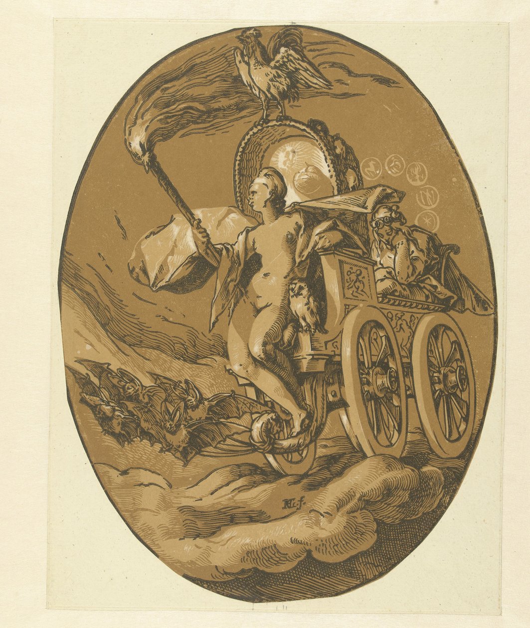 nox Bohové a bohyně (název série) od Hendrick Goltzius