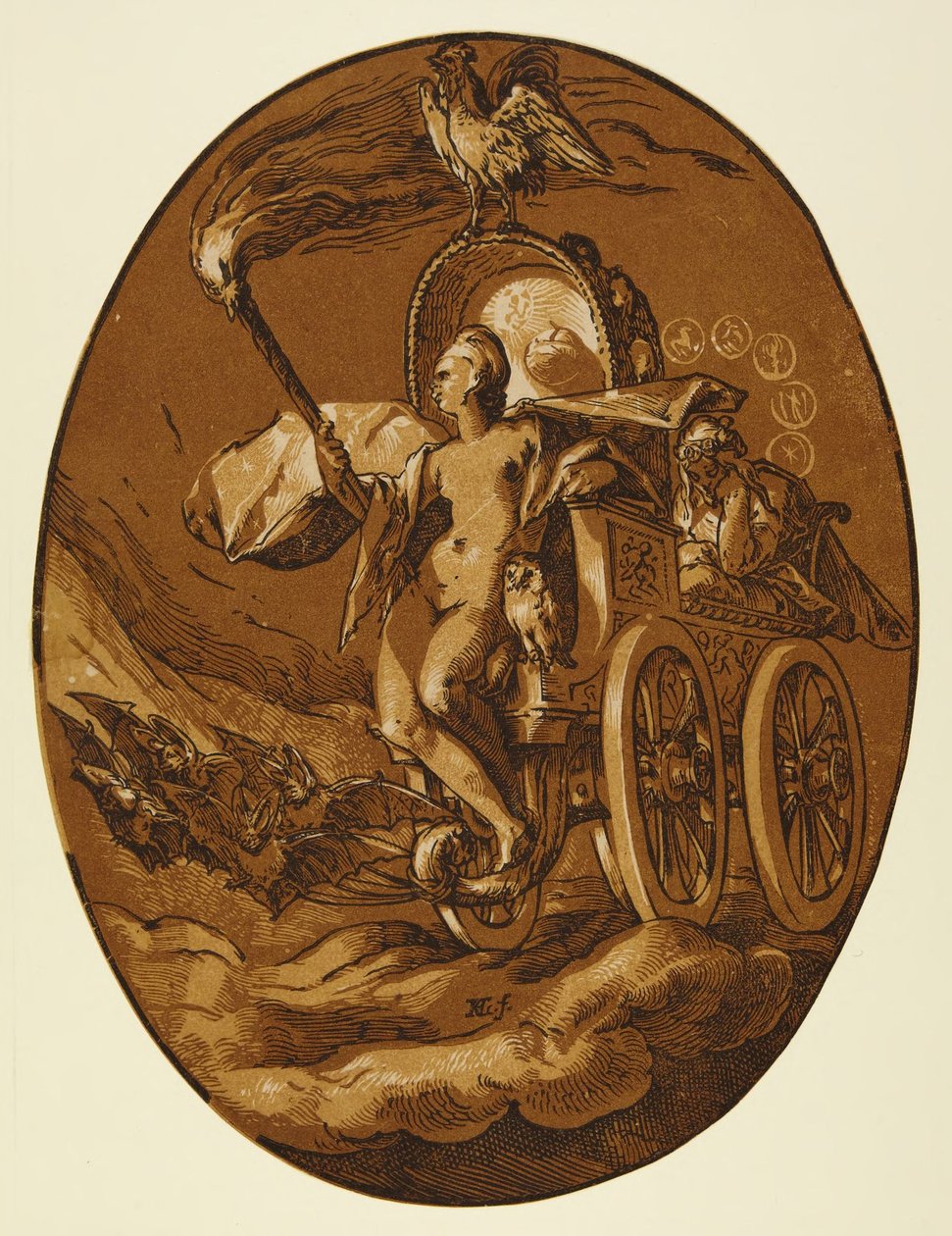 Nox od Hendrick Goltzius