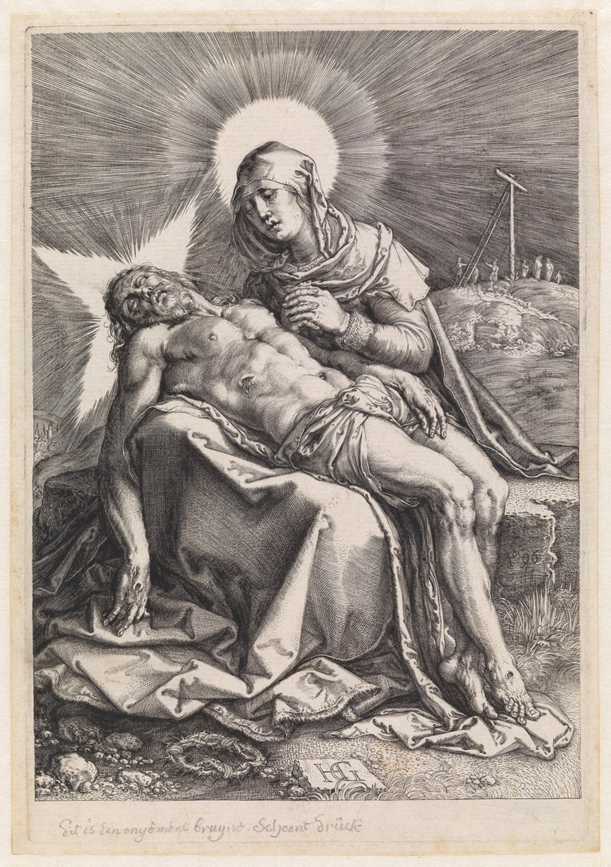 Pieta od Hendrick Goltzius