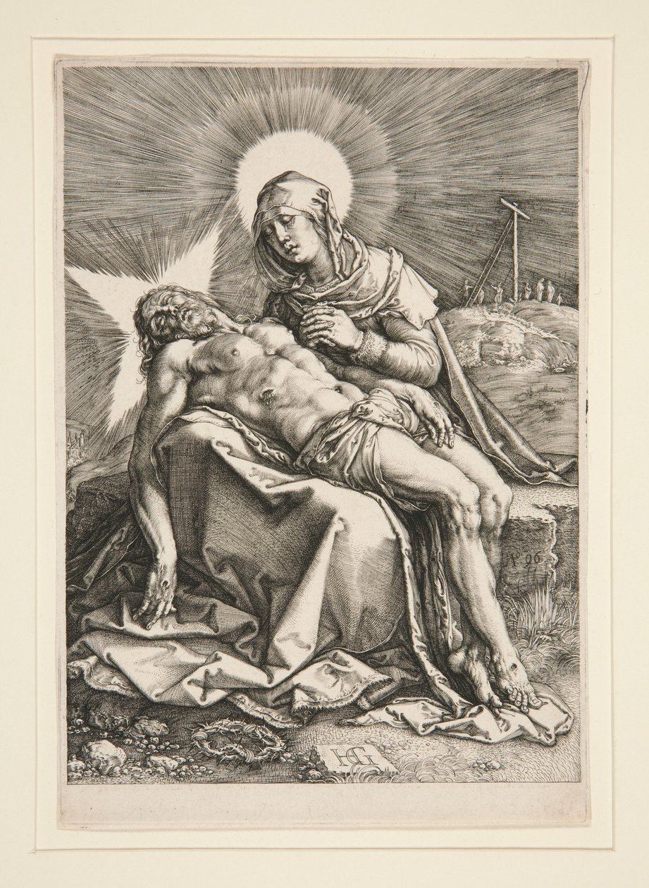 Pieta od Hendrick Goltzius