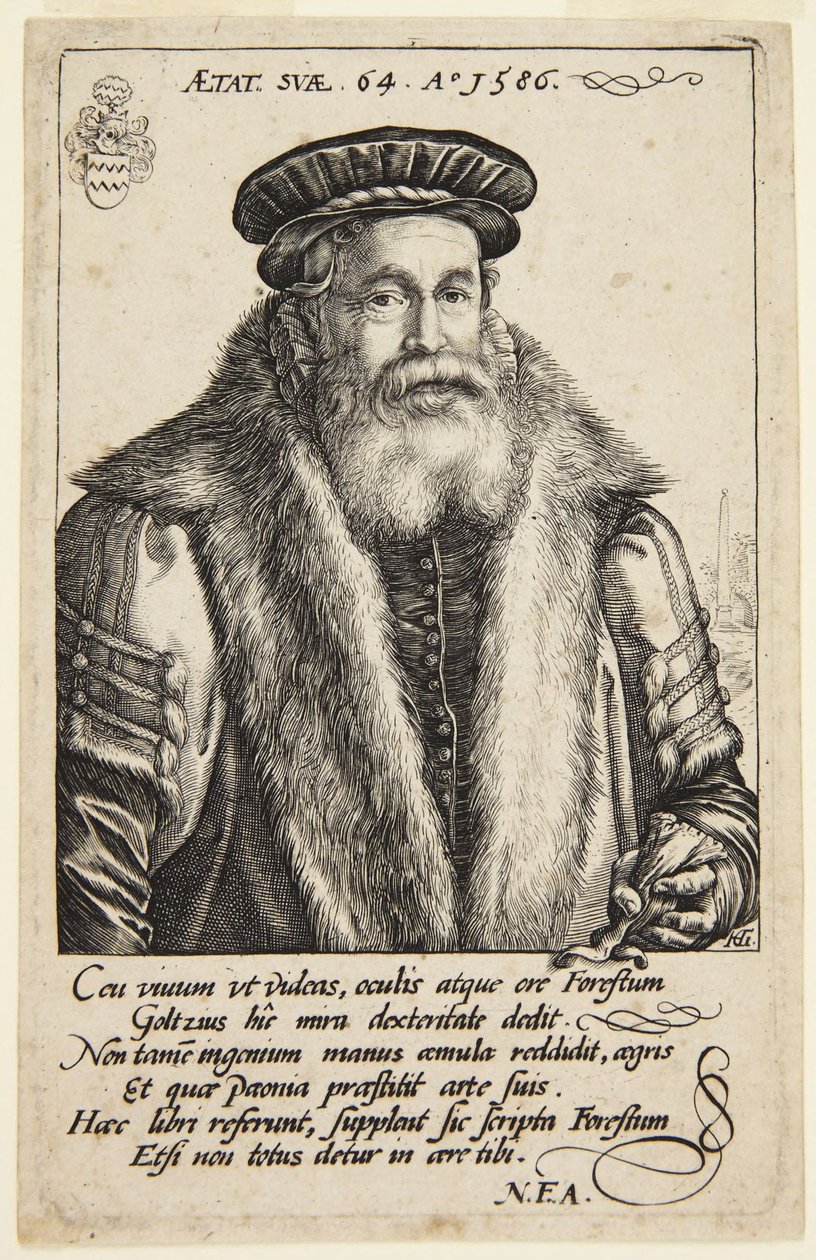 Pieter van Foreest od Hendrick Goltzius