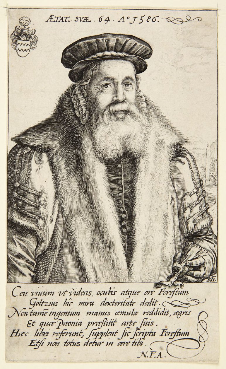 Pieter van Foreest od Hendrick Goltzius
