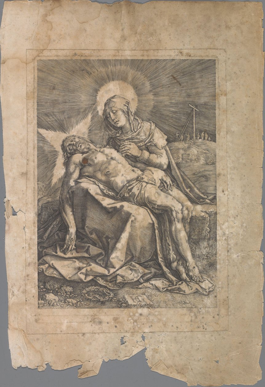 Pieta od Hendrick Goltzius