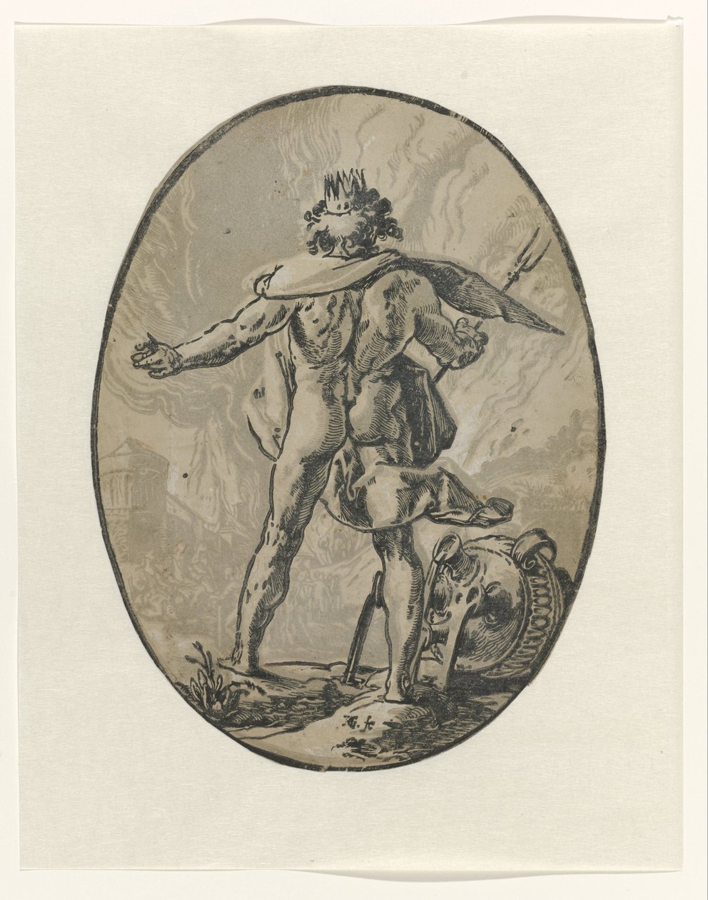 Pluto od Hendrick Goltzius