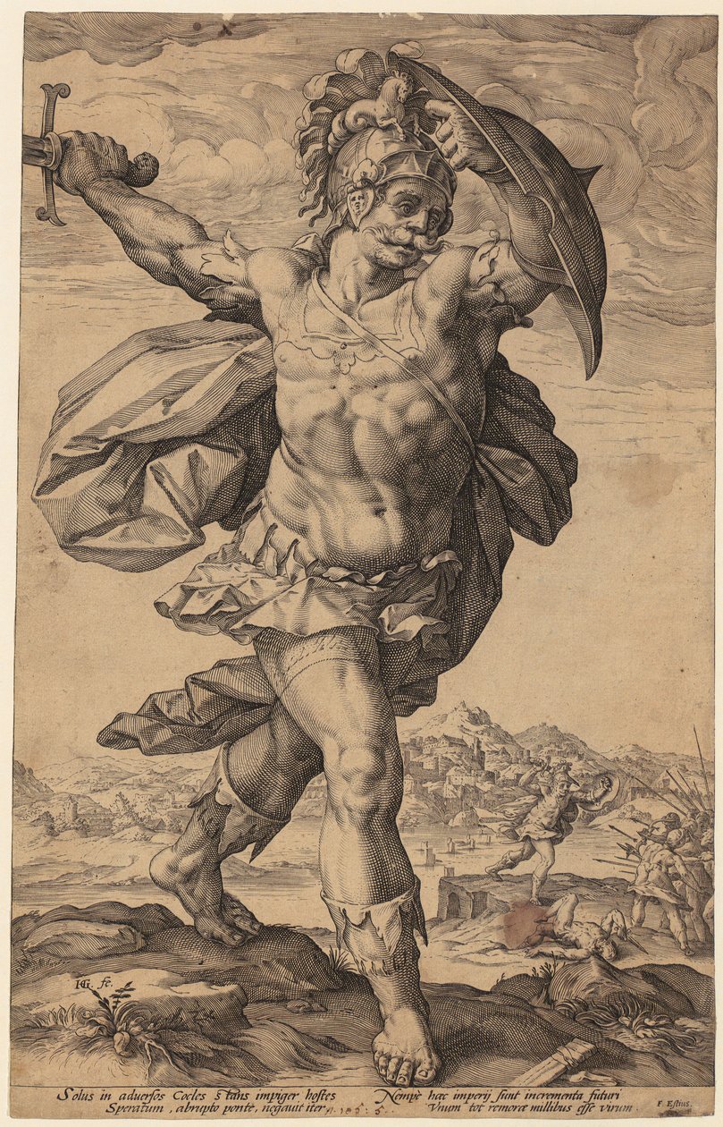Portrét Frederika de Vriesa od Hendrick Goltzius