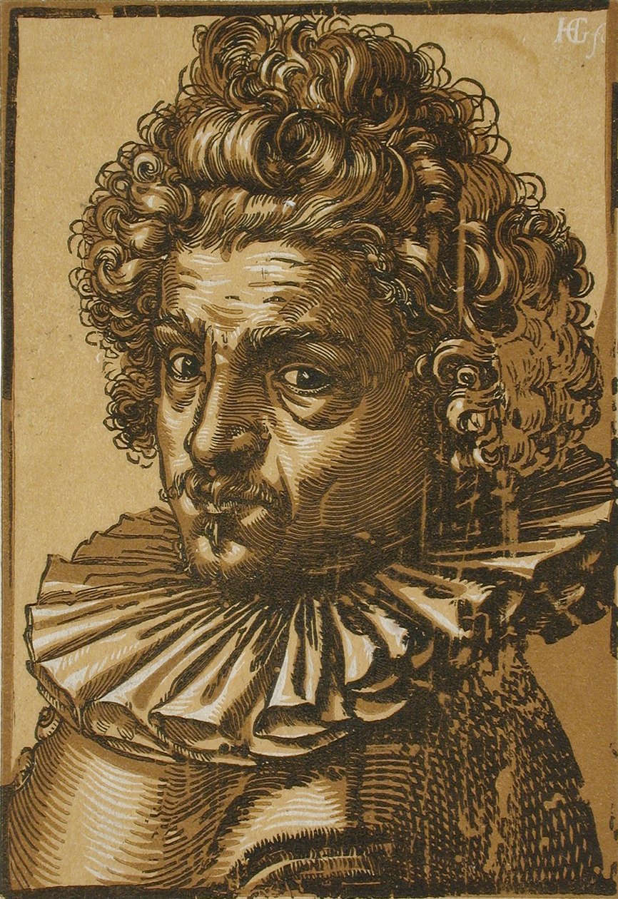 Portrét Gillise van Breena od Hendrick Goltzius