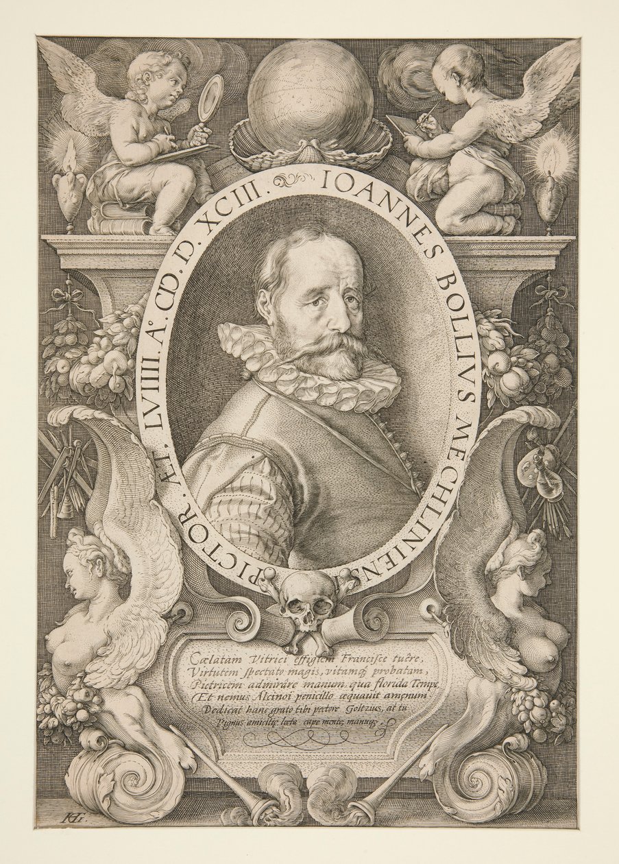 Portrét Hanse Balla od Hendrick Goltzius