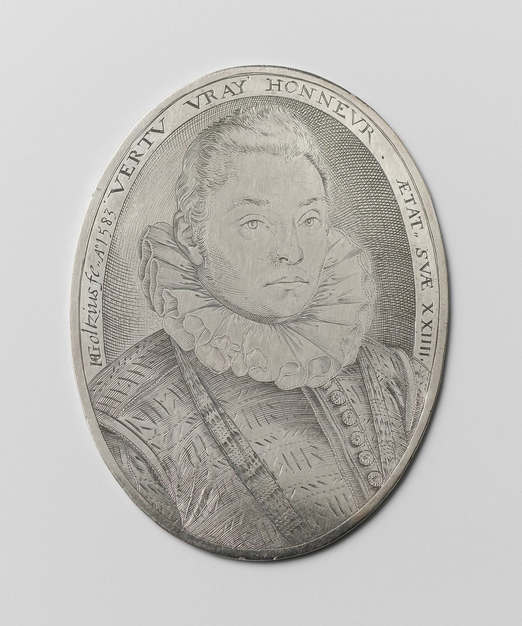 Portrét 24letého muže od Hendrick Goltzius