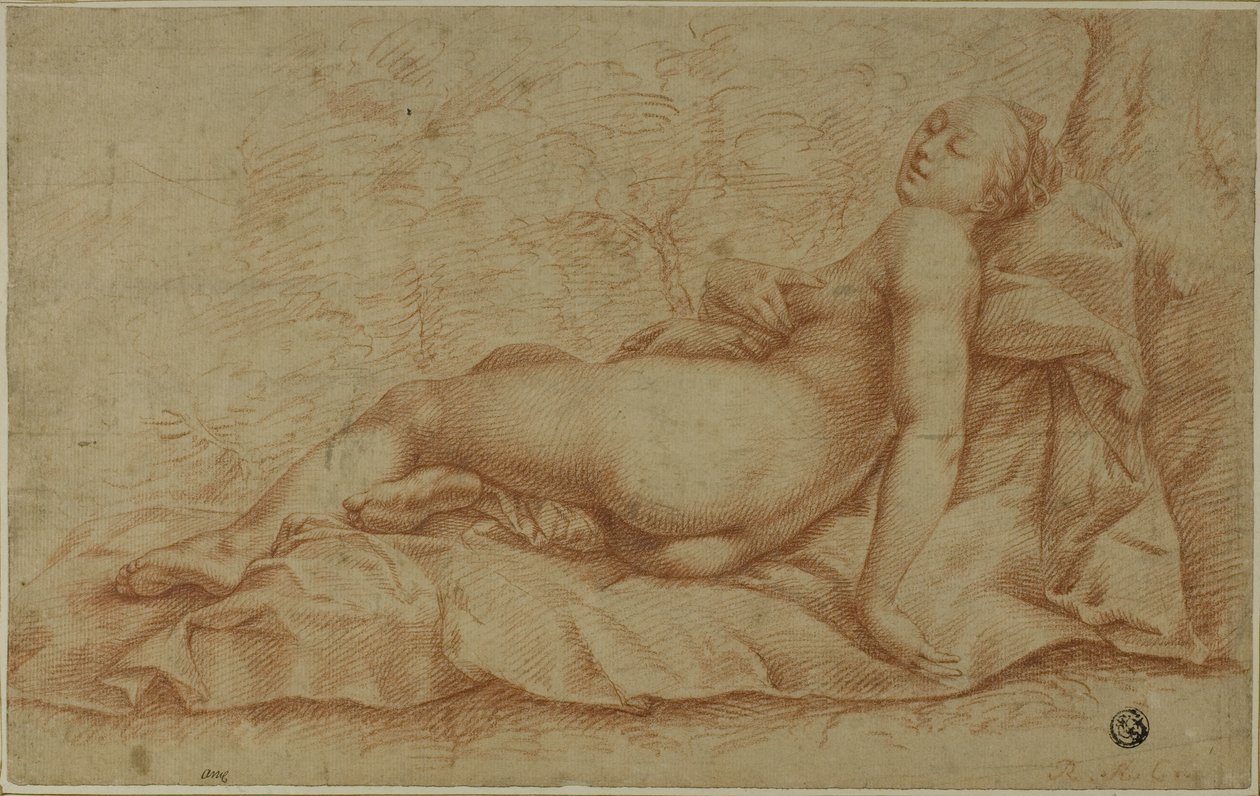 Ležící Venuše od Hendrick Goltzius