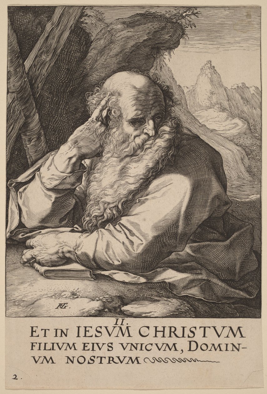 Svatý Ondřej od Hendrick Goltzius
