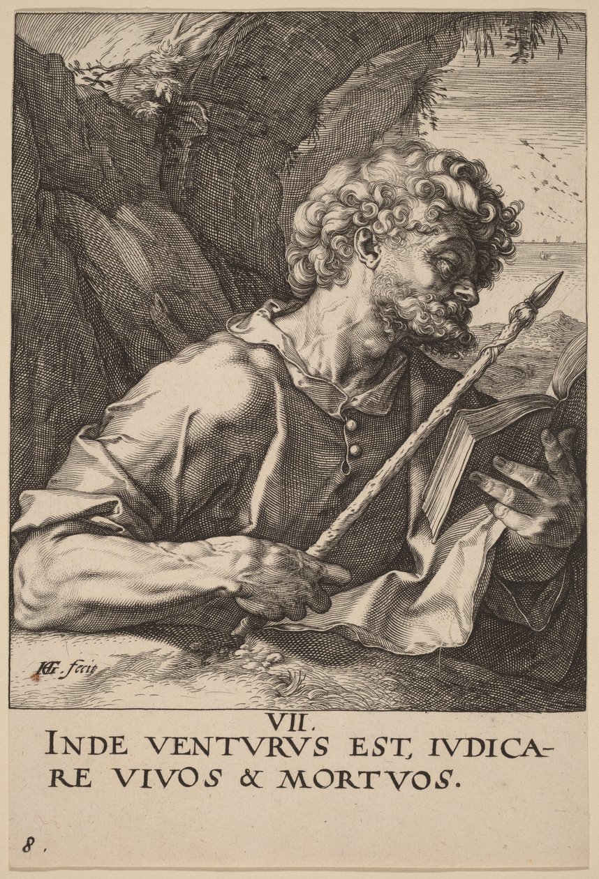 Svatý Tomáš od Hendrick Goltzius