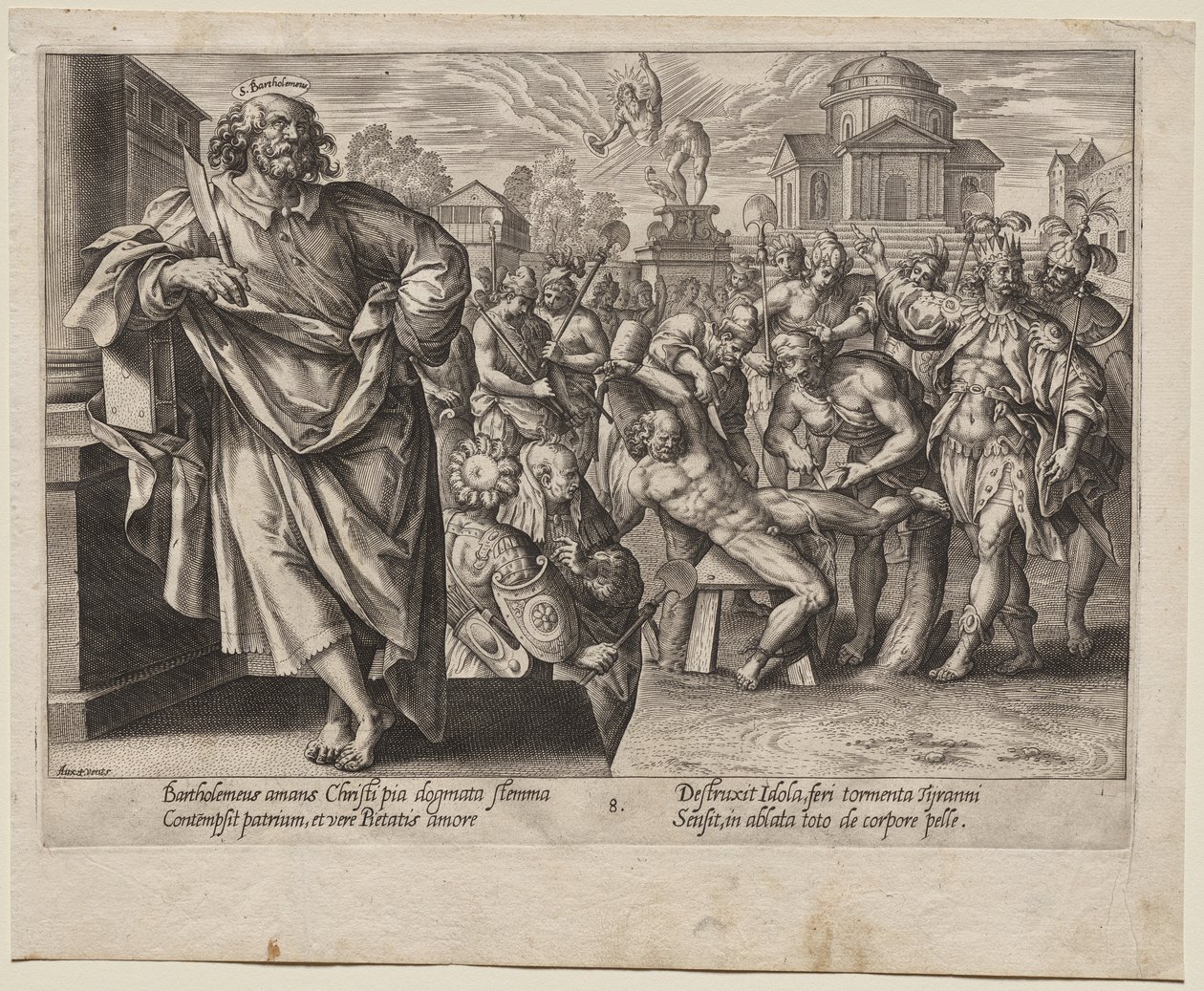 Bartoloměje od Hendrick Goltzius