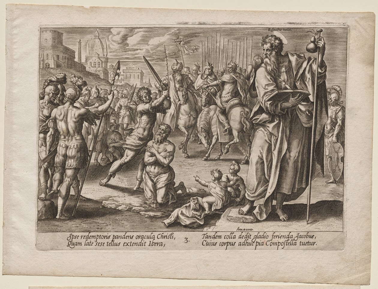 Jakuba Velikého od Hendrick Goltzius