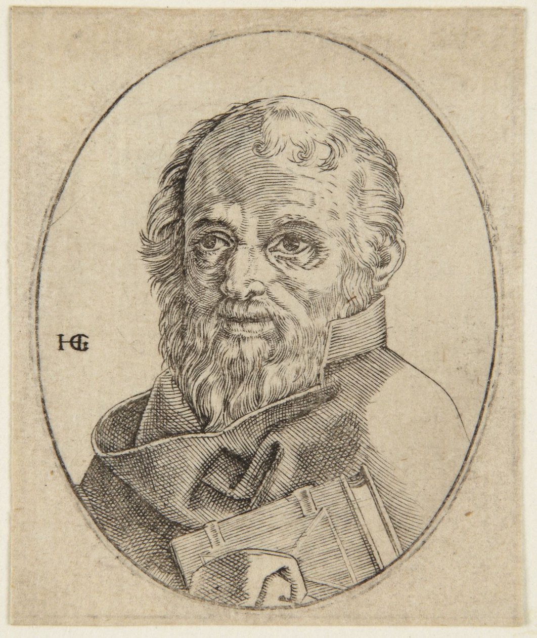 Svatý Matěj od Hendrick Goltzius