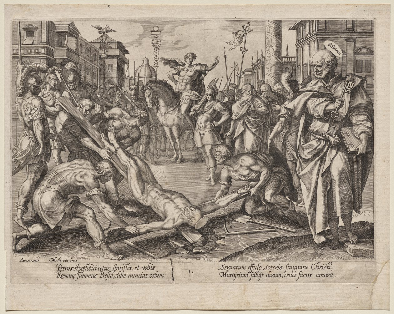 Svatý Petr od Hendrick Goltzius