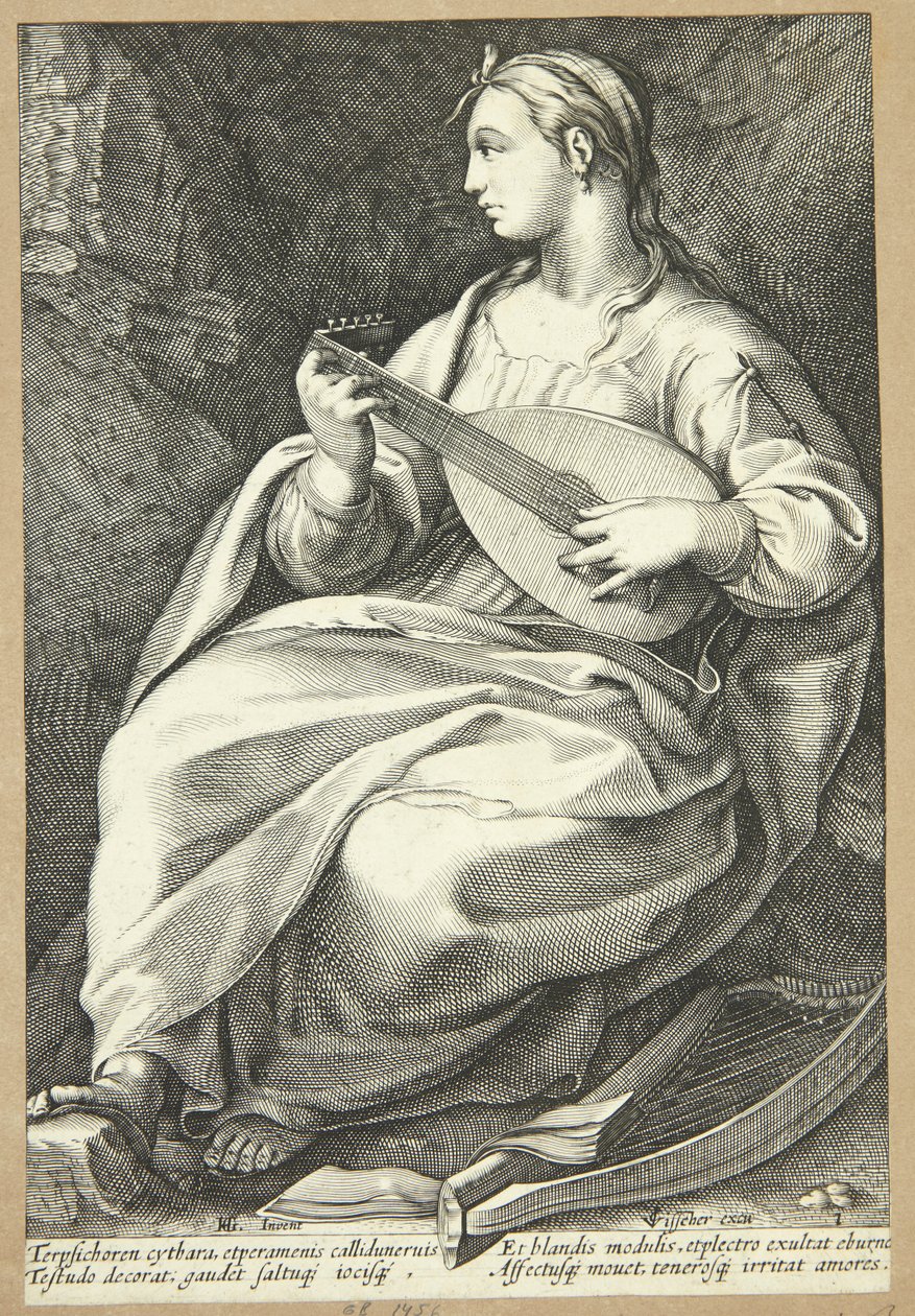 Terpsichore od Hendrick Goltzius