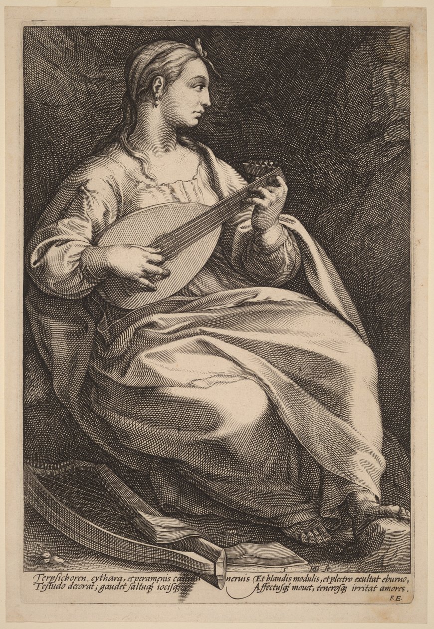 Tanec od Hendrick Goltzius
