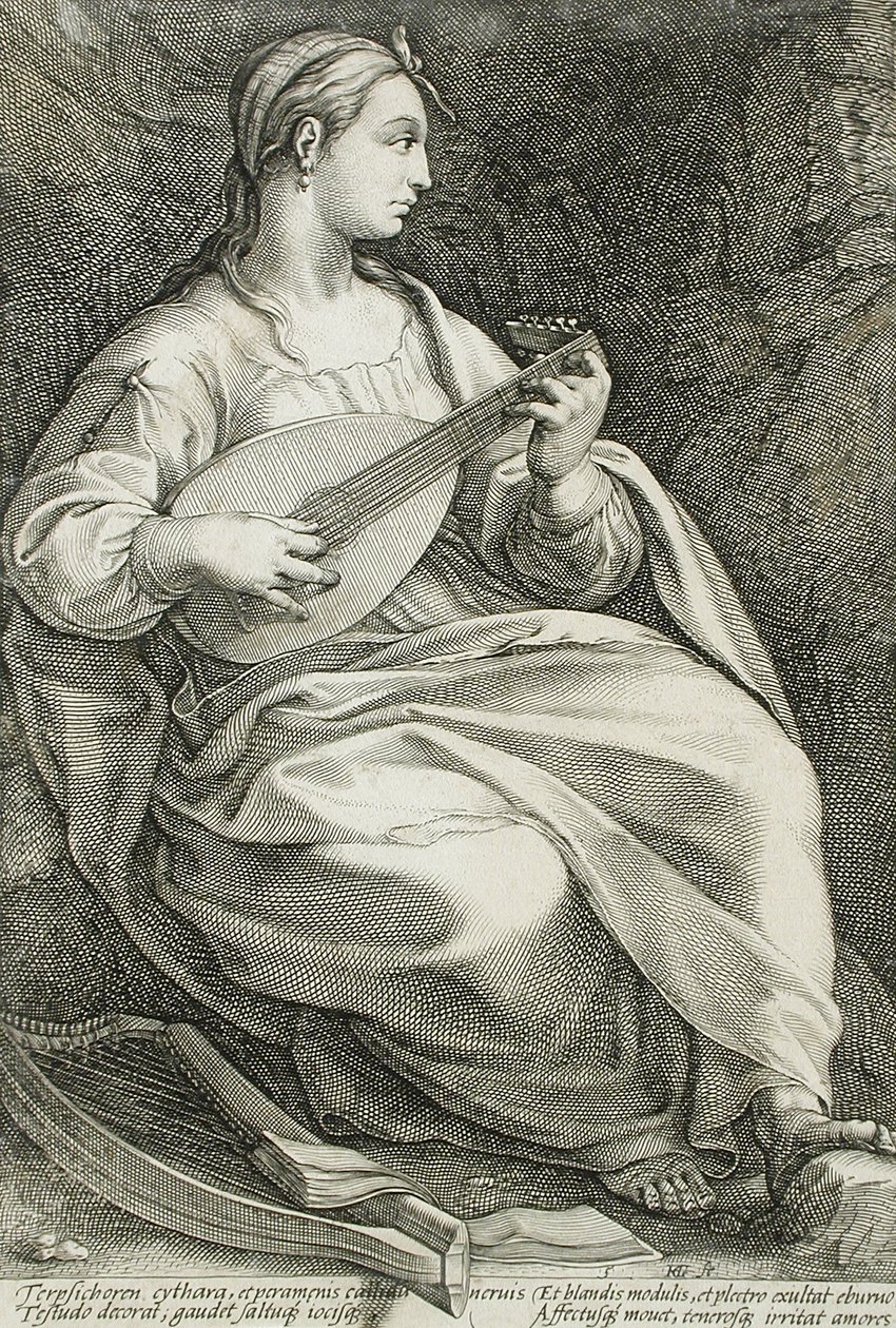 Tanec od Hendrick Goltzius