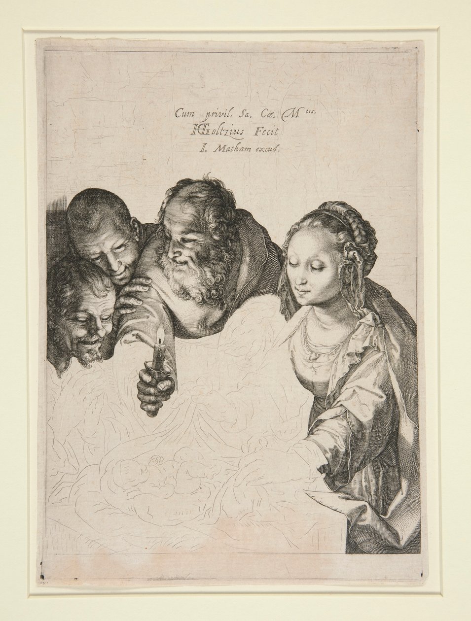 Klanění pastýřů od Hendrick Goltzius