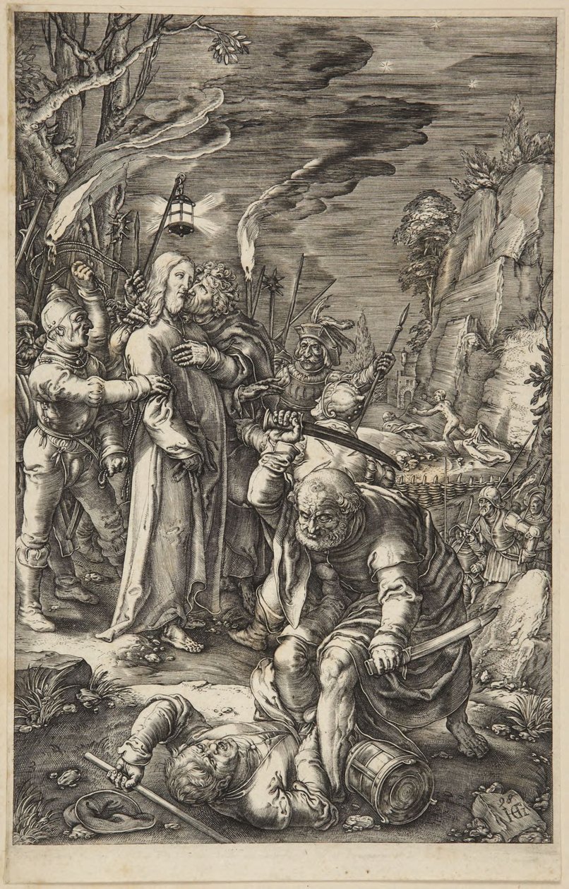 Zrada Krista od Hendrick Goltzius