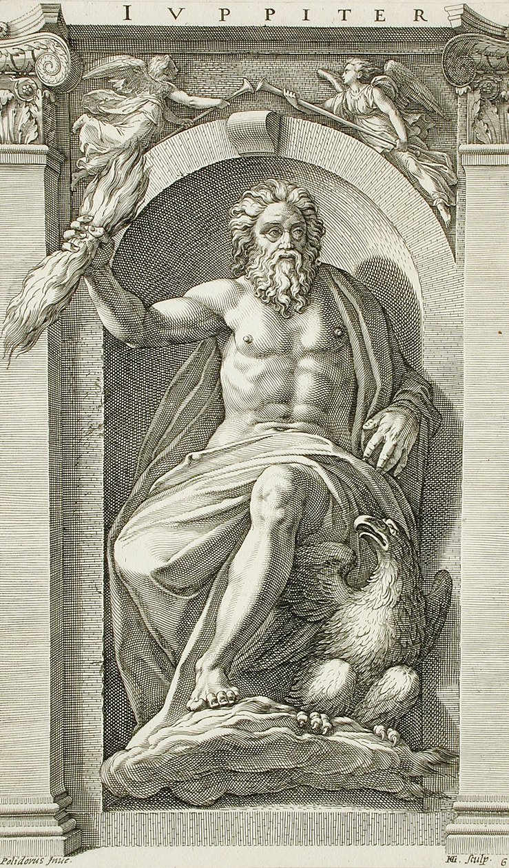 Soubor antických bohů od Hendrick Goltzius
