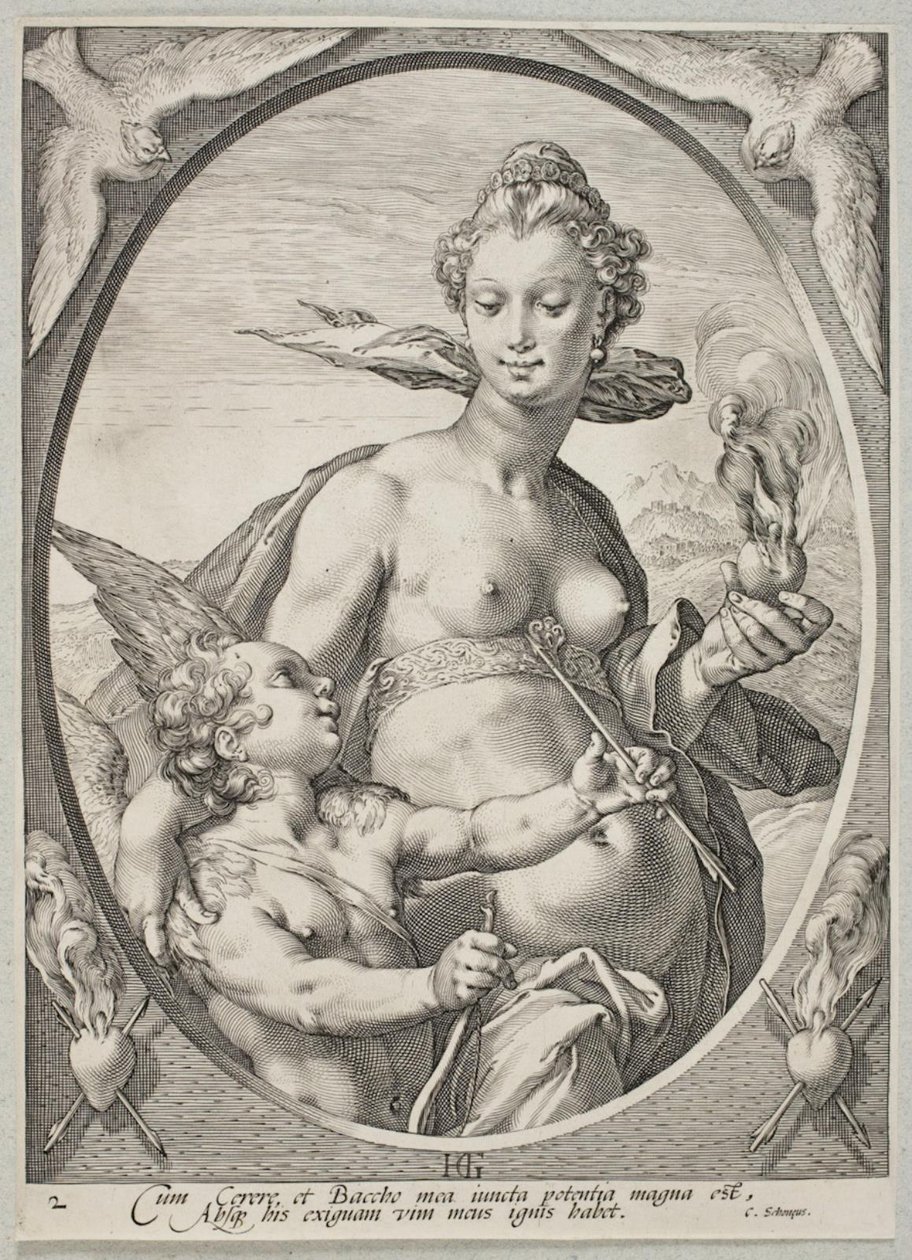 Venuše od Hendrick Goltzius