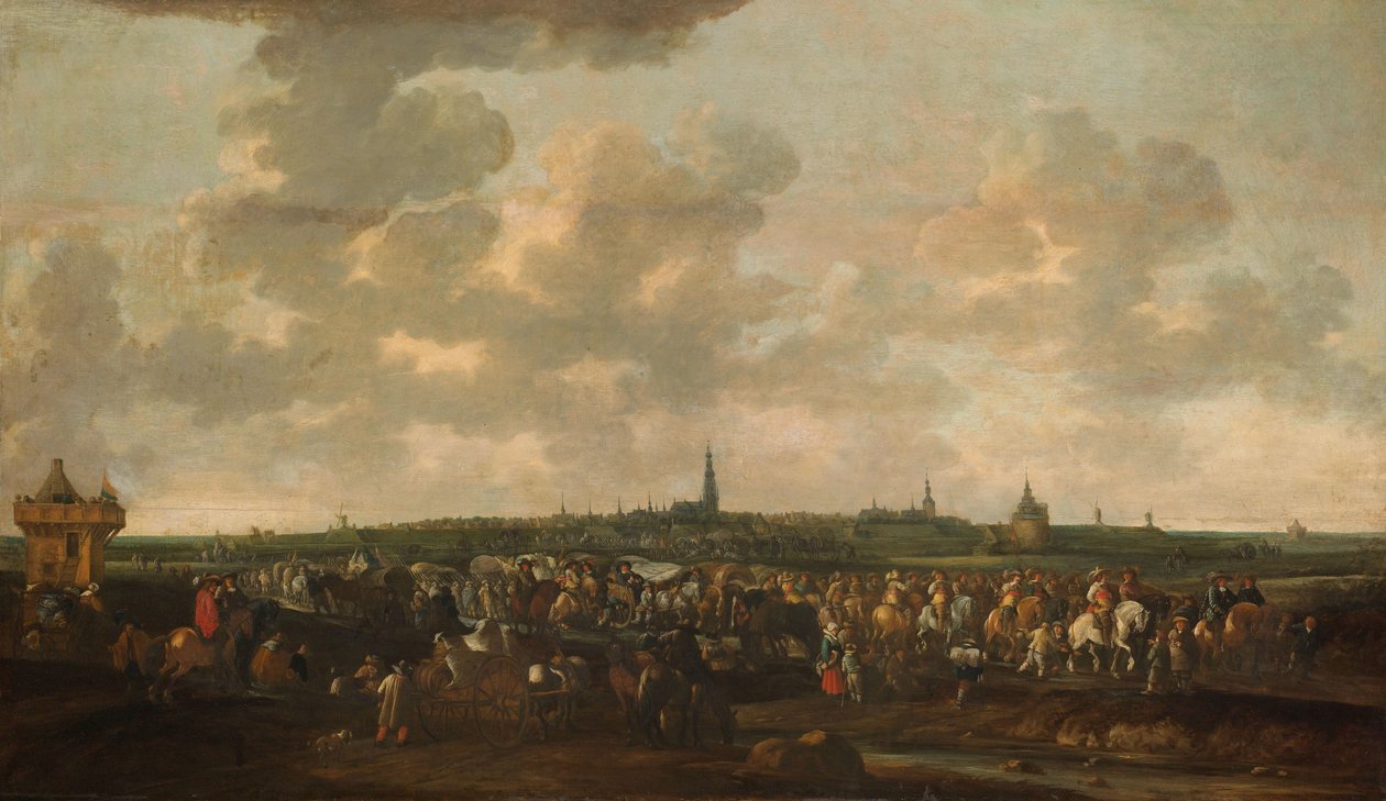 Odjezd španělských okupačních vojsk z Bredy, 10. října 1637 od Hendrick de Meijer
