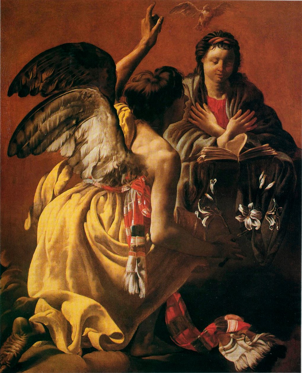 Zvěstování od Hendrick ter Brugghen