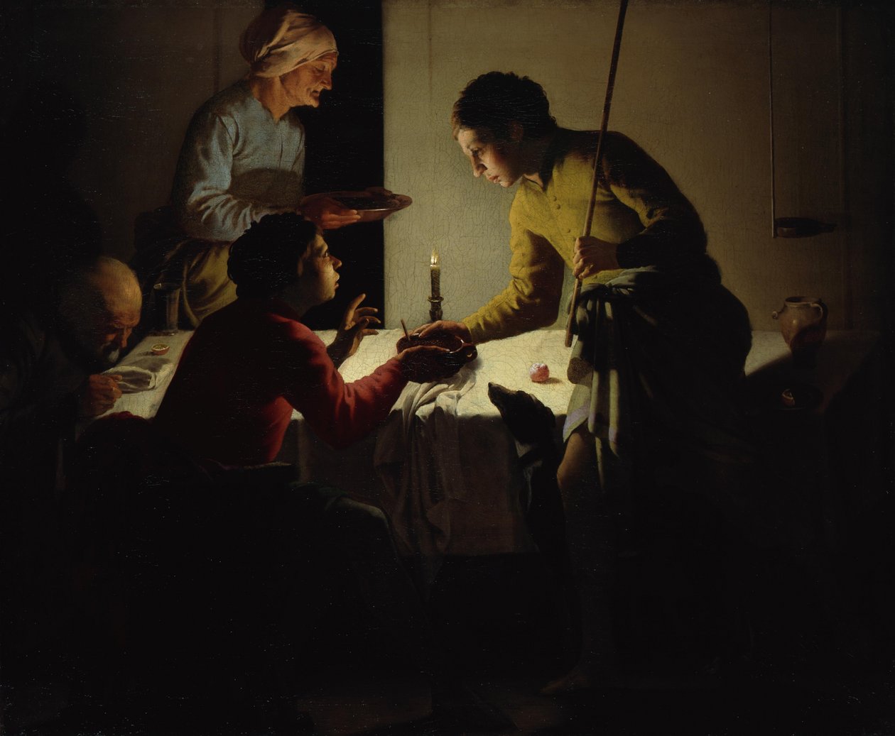 Ezau prodává své prvorozenství od Hendrick ter Brugghen