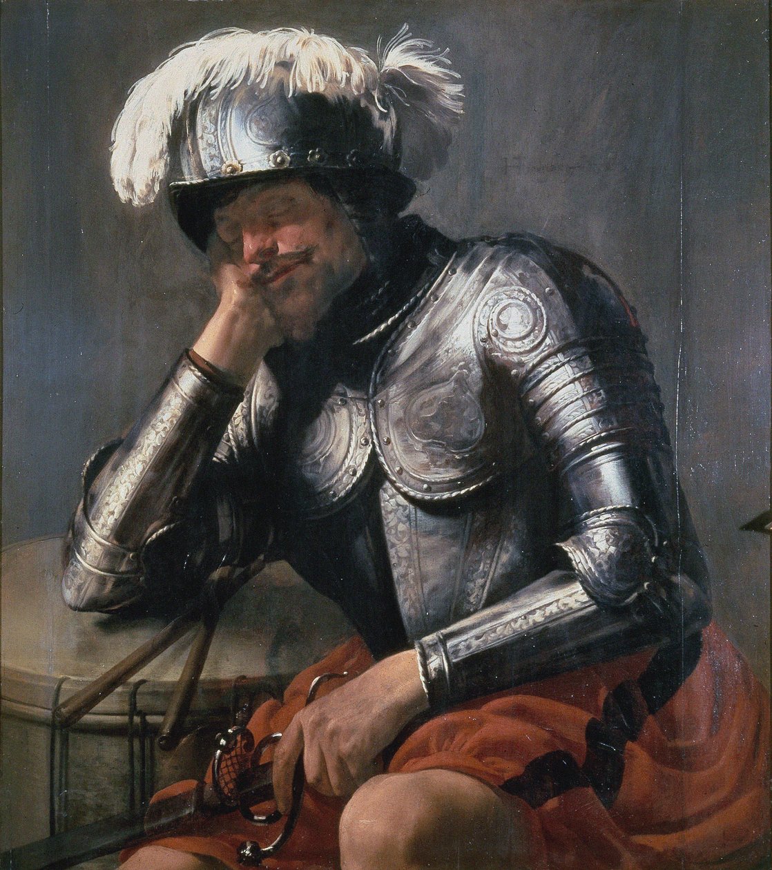 Mars spí od Hendrick ter Brugghen
