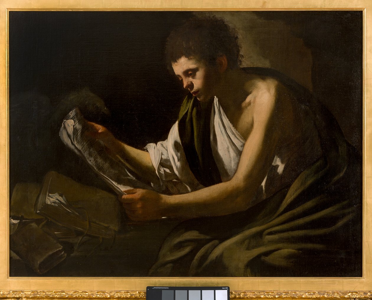 Svatý Jan Evangelista, kolem 1621-24 od Hendrick ter Brugghen