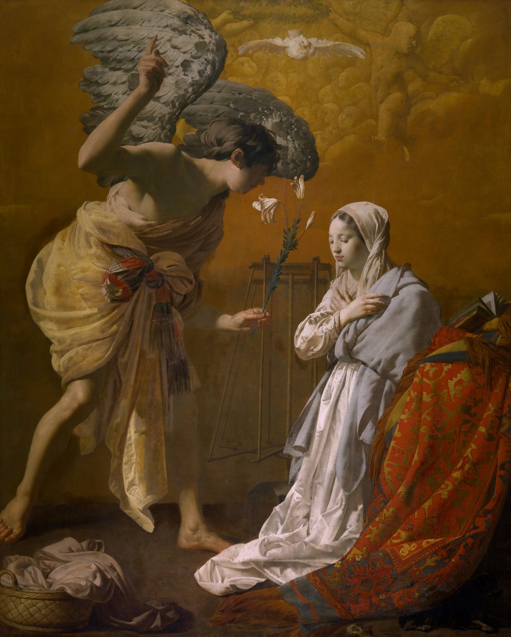 Zvěstování od Hendrick ter Brugghen