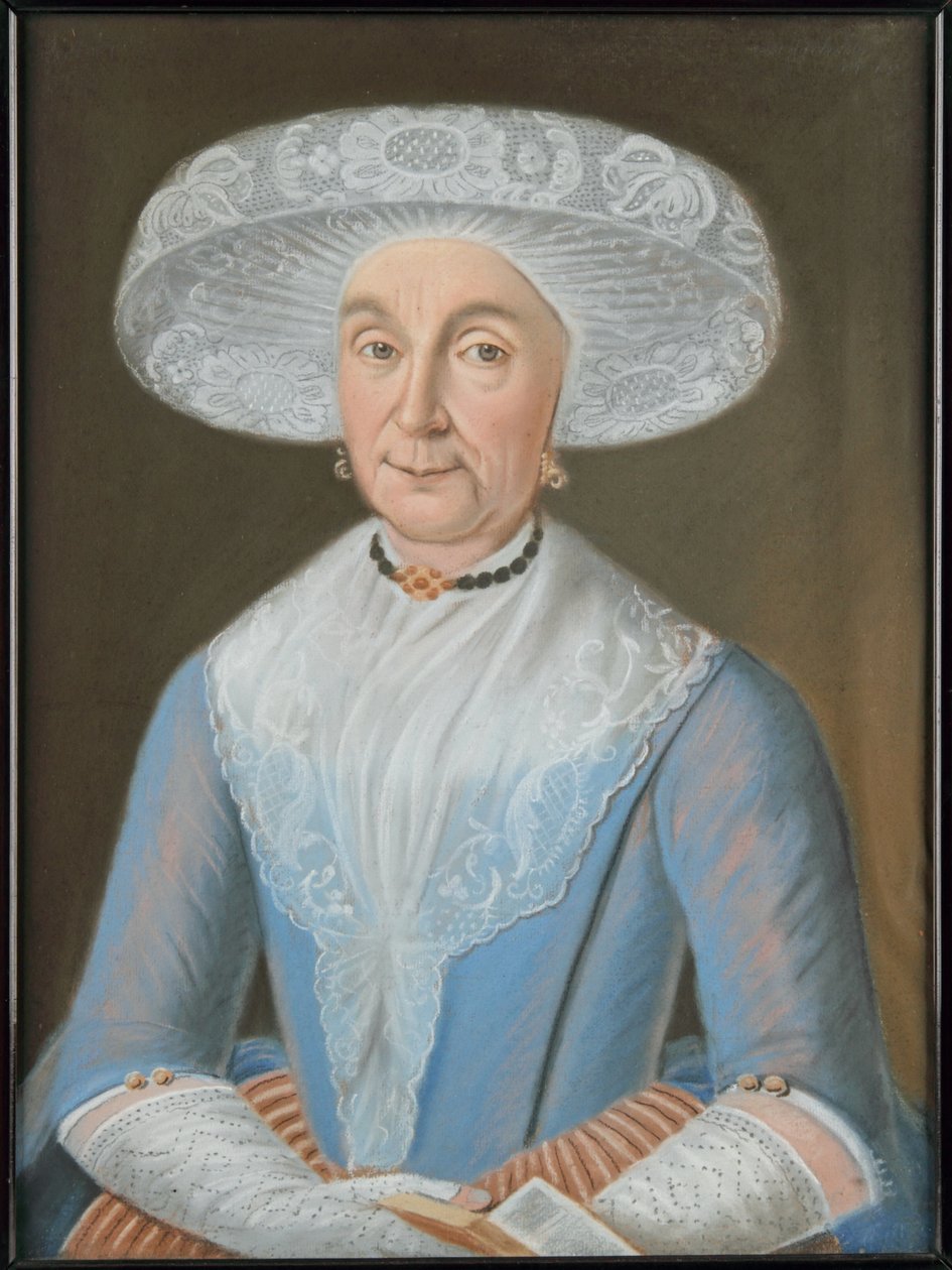 Portrét Ytje Hayese (1712-1798) od Hendricus Johan Antonius Baur