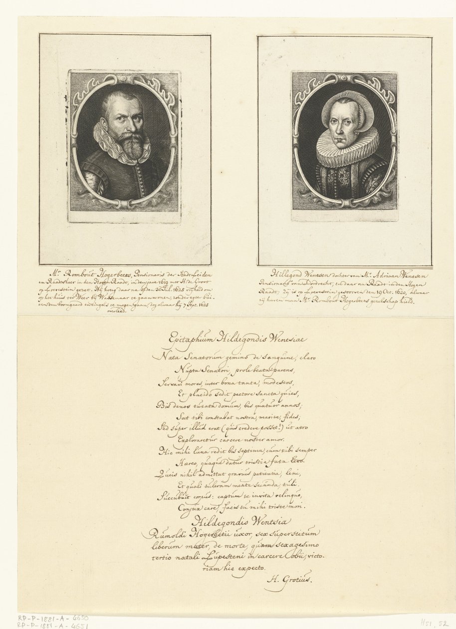 Portrét Hillegonda Wentzen od Hendrik Bary