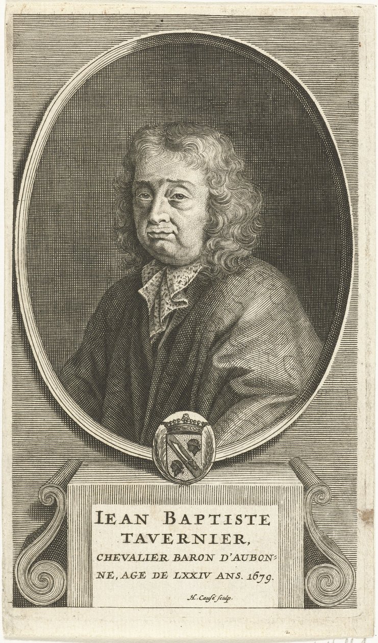 Portrét Jean-Baptiste Taverniera od Hendrik Causé
