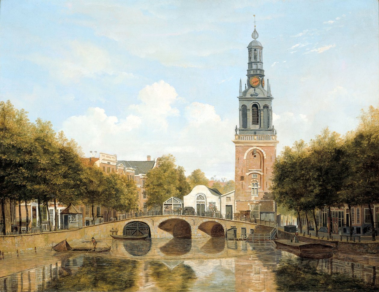 Torensluis a Jan Roodenpoortstoren v Amsterdamu od Hendrik Gerrit ten Cate