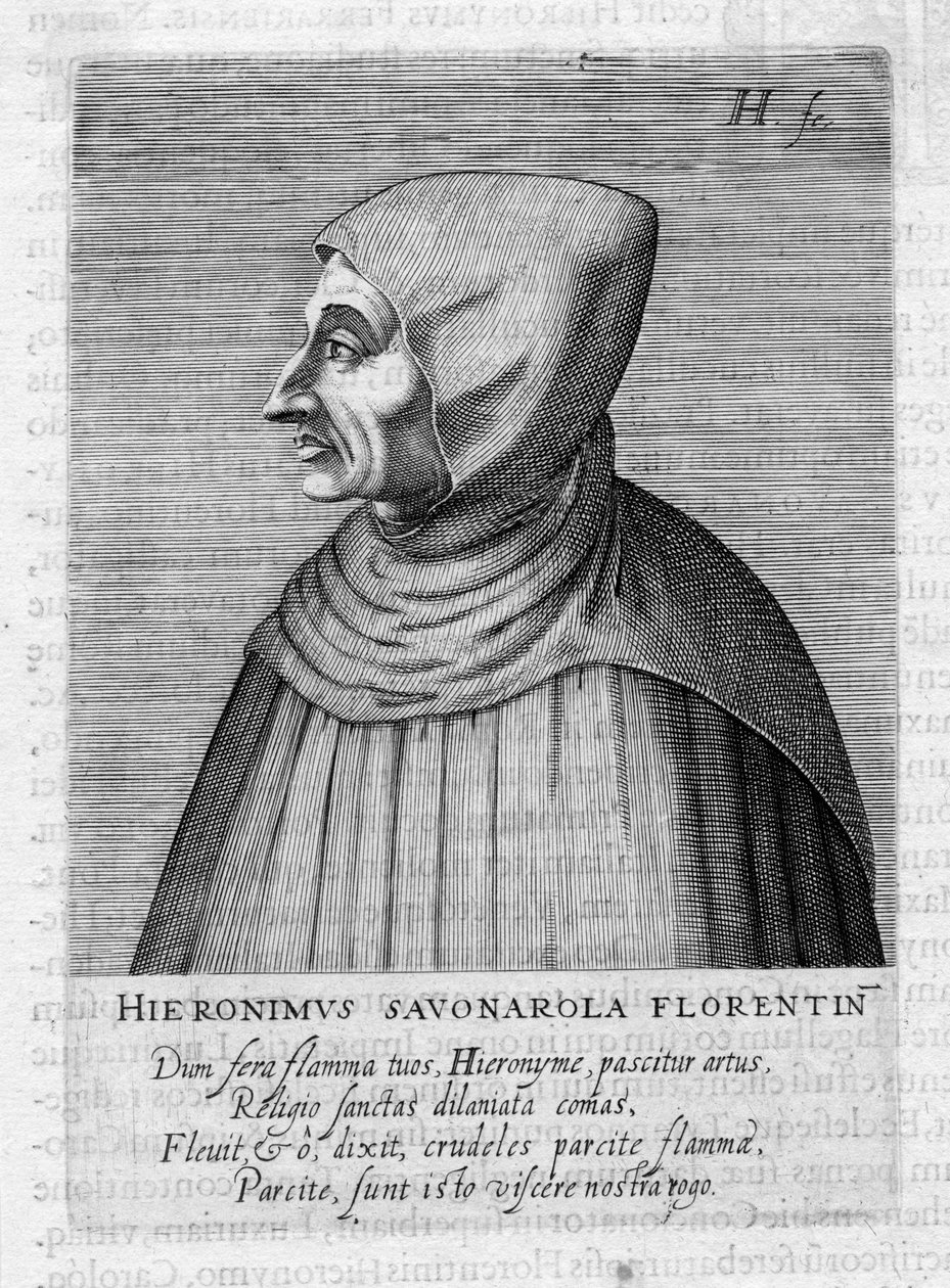 rytý portrét od Hendrik I Hondius