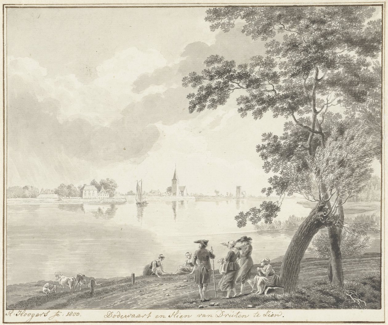 Dům knír (1800) od Hendrik Hoogers