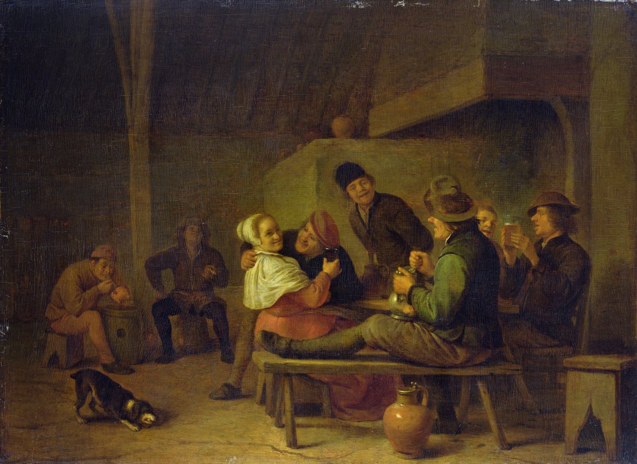 Kolotoč farmářů od Hendrik Martensz Sorgh