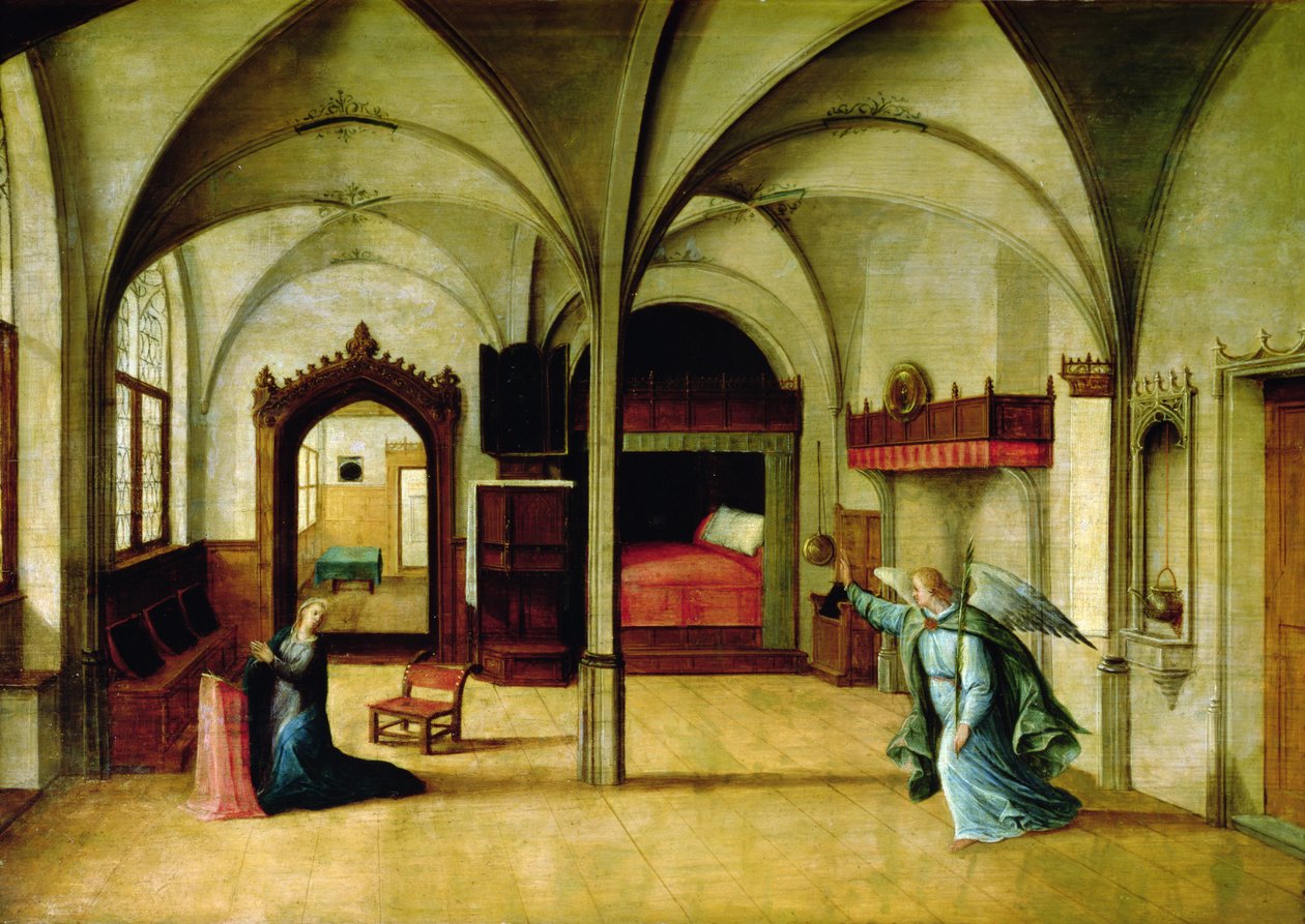 Zvěstování od Hendrik van Steenwyck