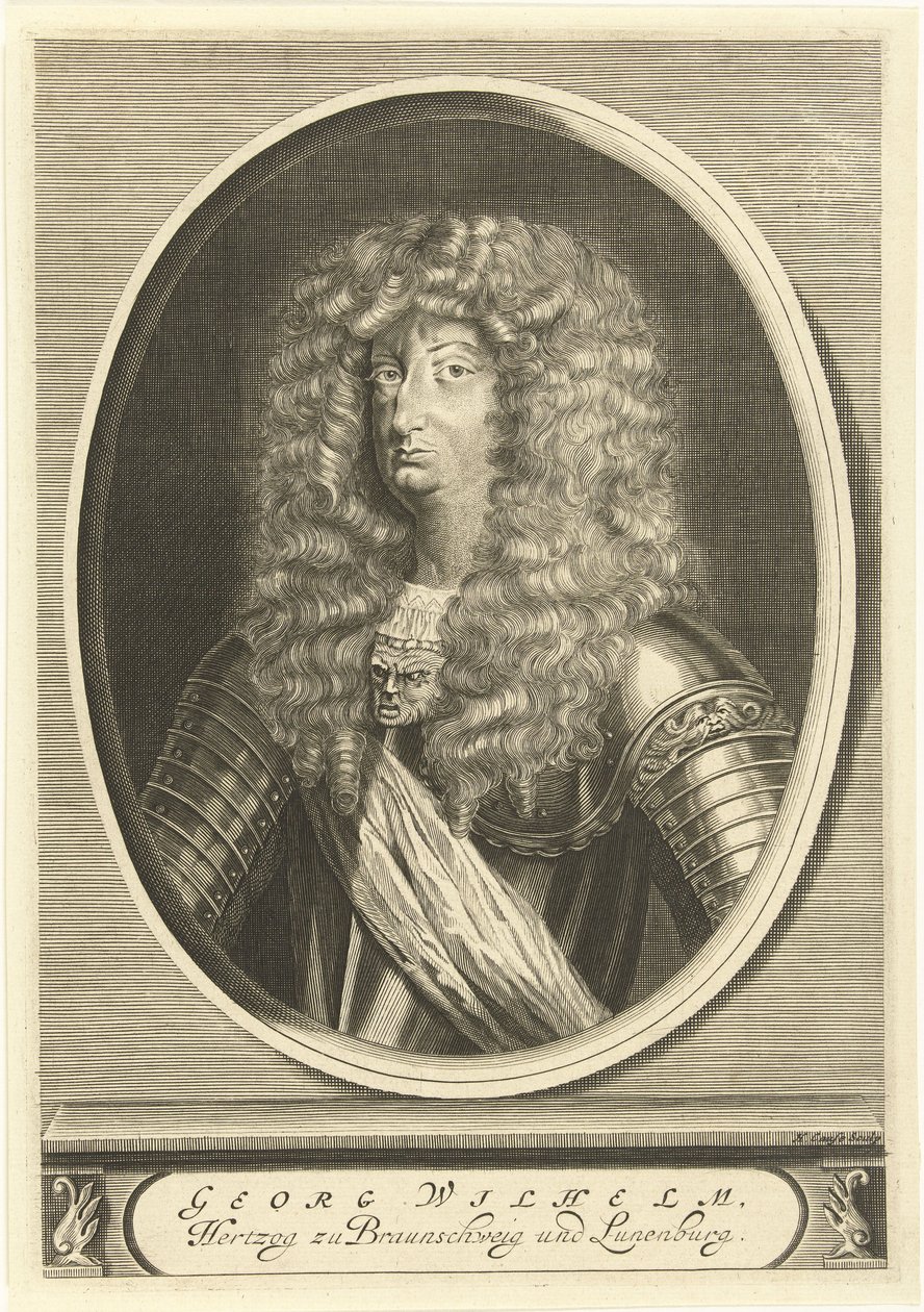Portrét Jiřího Viléma, vévody brunšvicko-lüneburského od Hendrik Causé
