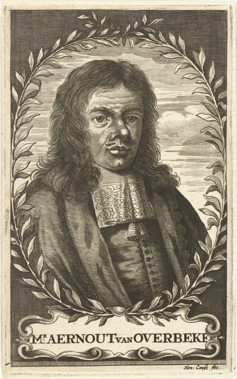 Portrét Aernouta van Overbekeho od Hendrik Causé