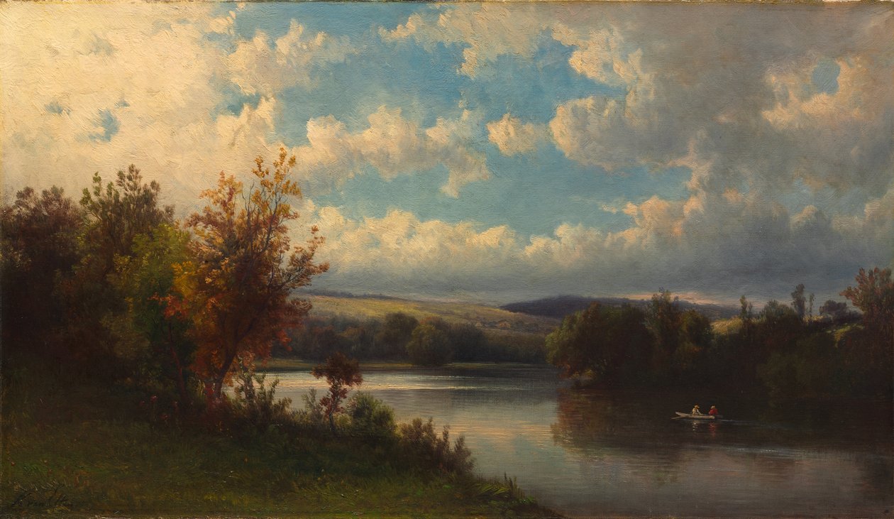 Krajina u Granby, Connecticut, asi 1870 (olej na plátně) od Hendrik Dirk Kruseman van Elten