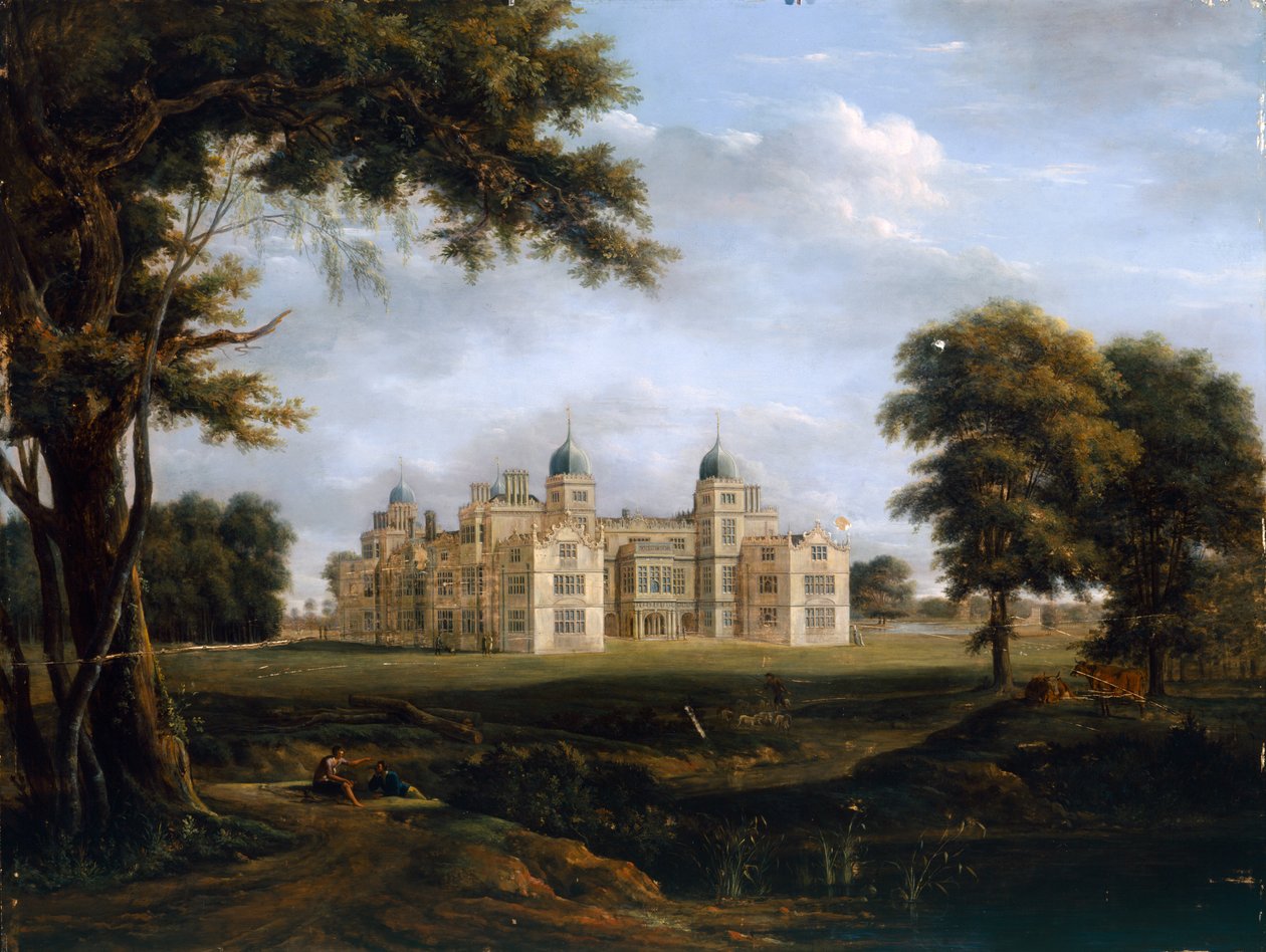 Charlton Park, cca 1800 (olej na panelu) od Hendrik Frans de Cort