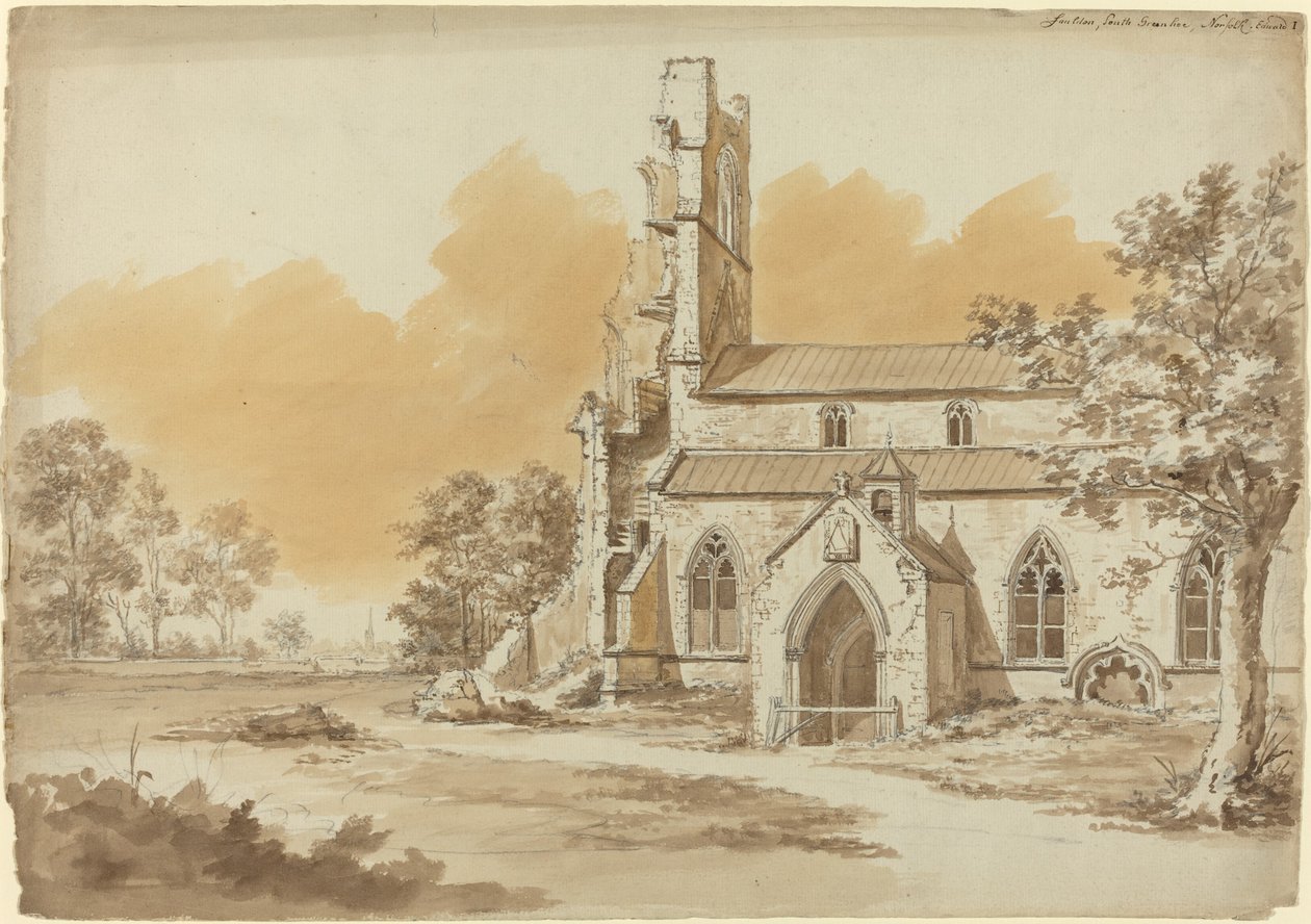 Fauldon, South Greenhoe, Norfolk od Hendrik Frans de Cort