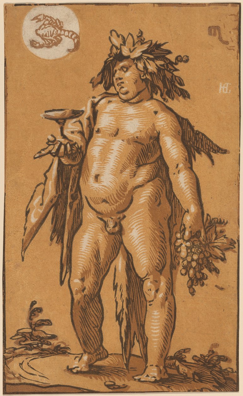 Bacchus od Hendrik Goltzius